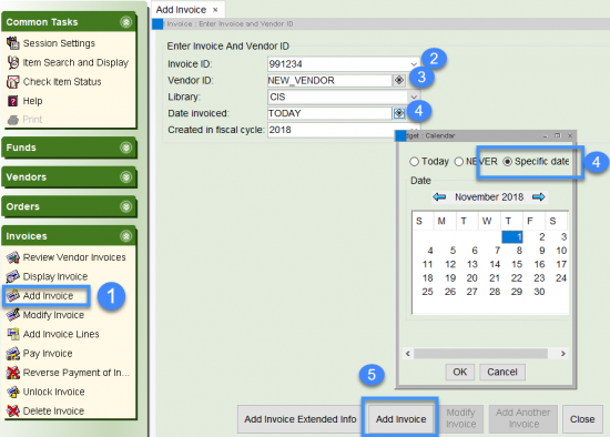 Acq manual invoices wizard group
