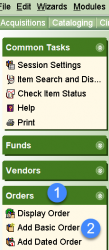 Order record catalog search
