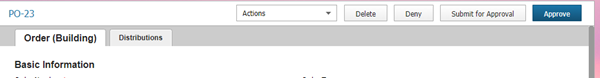 approve an order individually by clicking the button