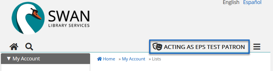 acting as message in the header