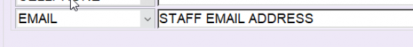 staff email address