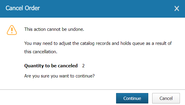 cancel