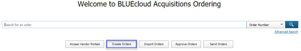click create orders