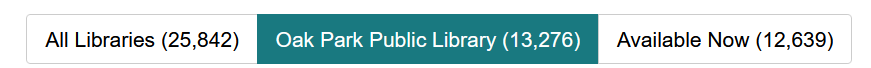 library collection tab in catalog search results