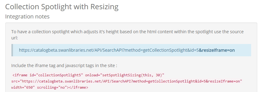 code to copy into the website