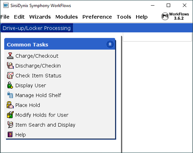 WorkFlows Common Tasks Wizard