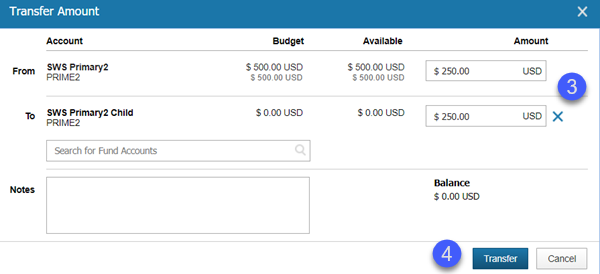 enter amount to deduct and add