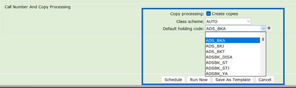 load-bib-create copies box