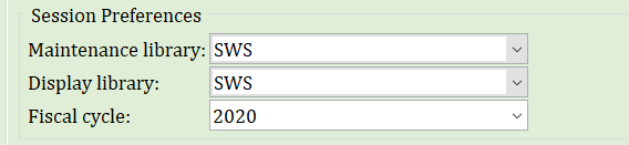 Update session settings wizard post rollover