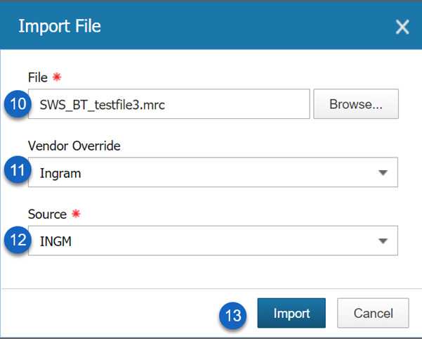 click import