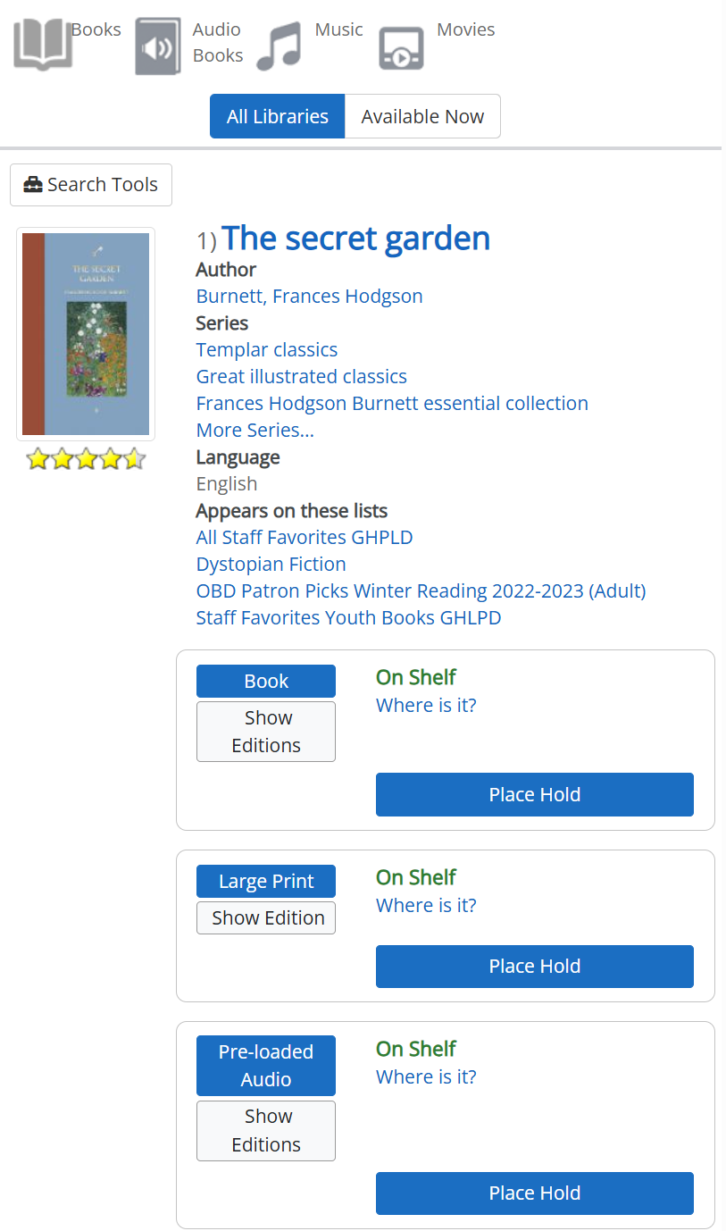 new formats display