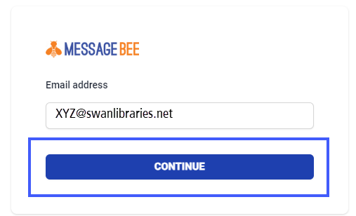 Login email